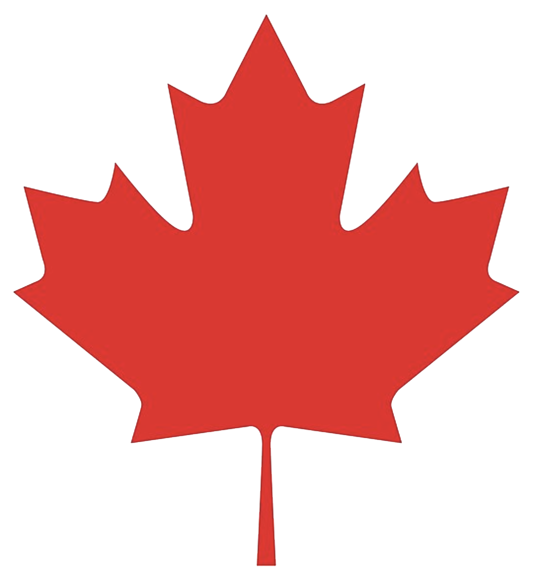 Canadian maple leaf