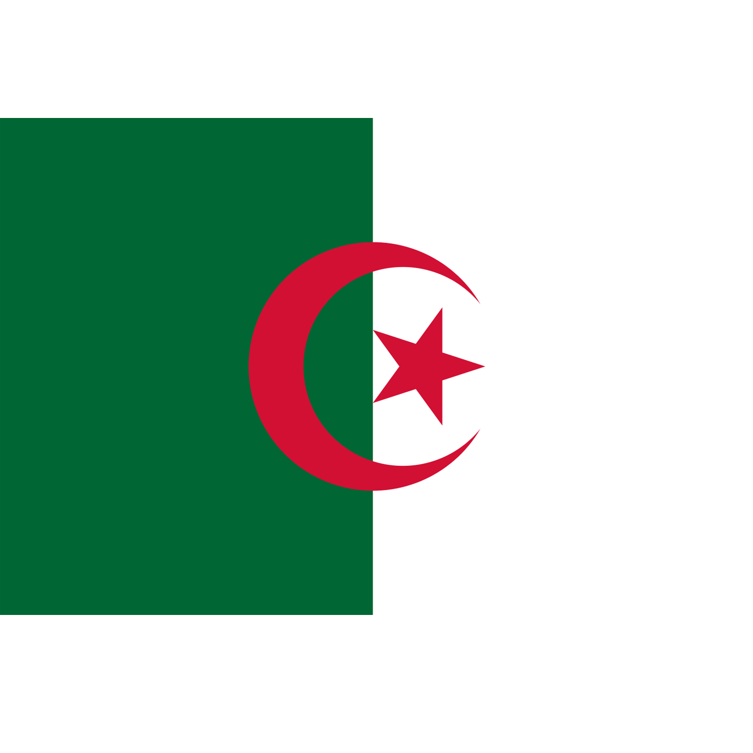 Official Algerian Flag