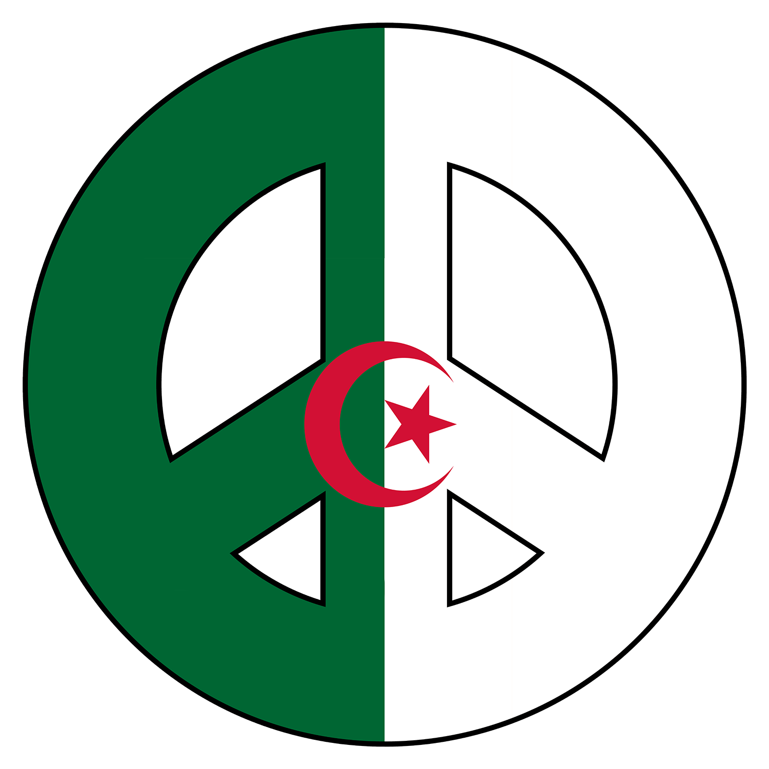 Algerian Peace Symbol