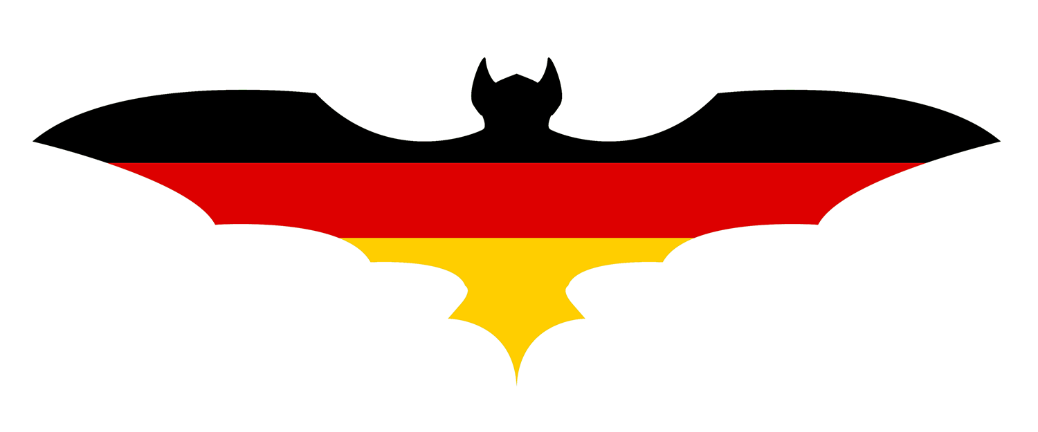 German shaped like a bat