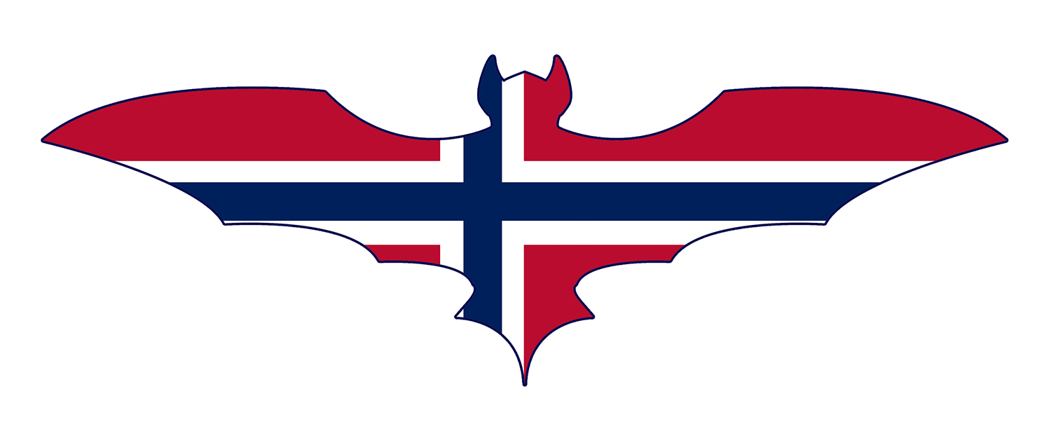 Norwegian shaped like a bat