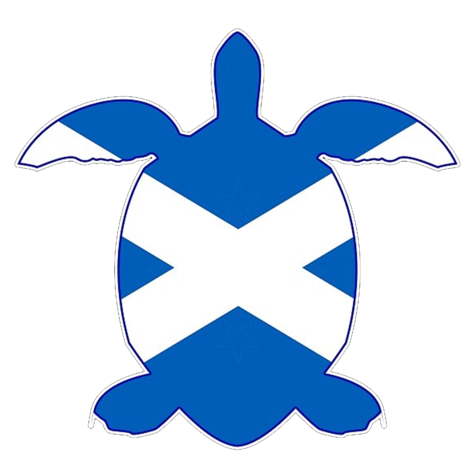 Scottish Sea Turtle Flag