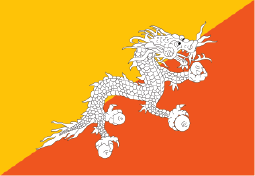 Flag of Bhutan image
