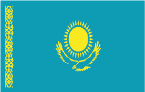 Flag of Kazakhstan