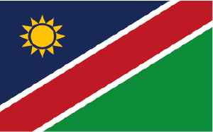 Flag of Namibia