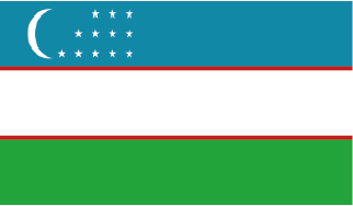 Flag of Uzbekistan