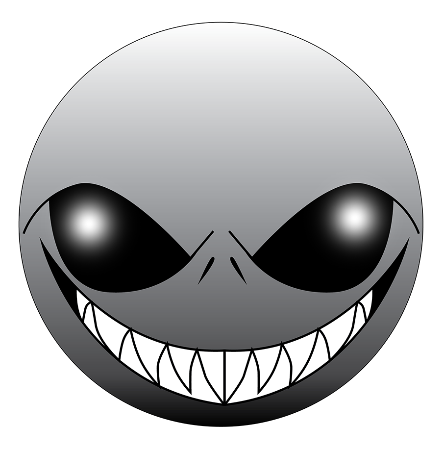 Alien Grey with a scary smile