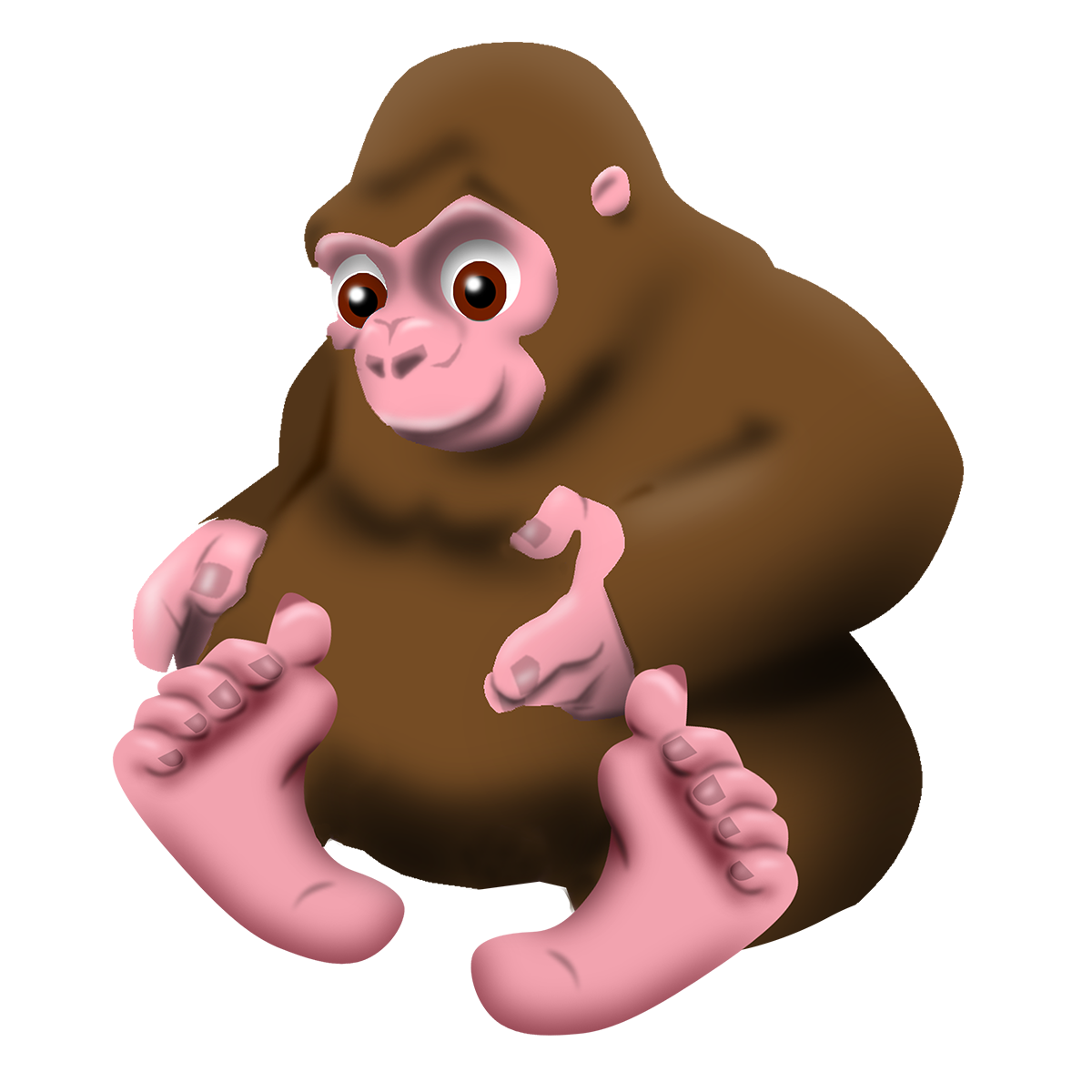 baby bigfoot cartoon
