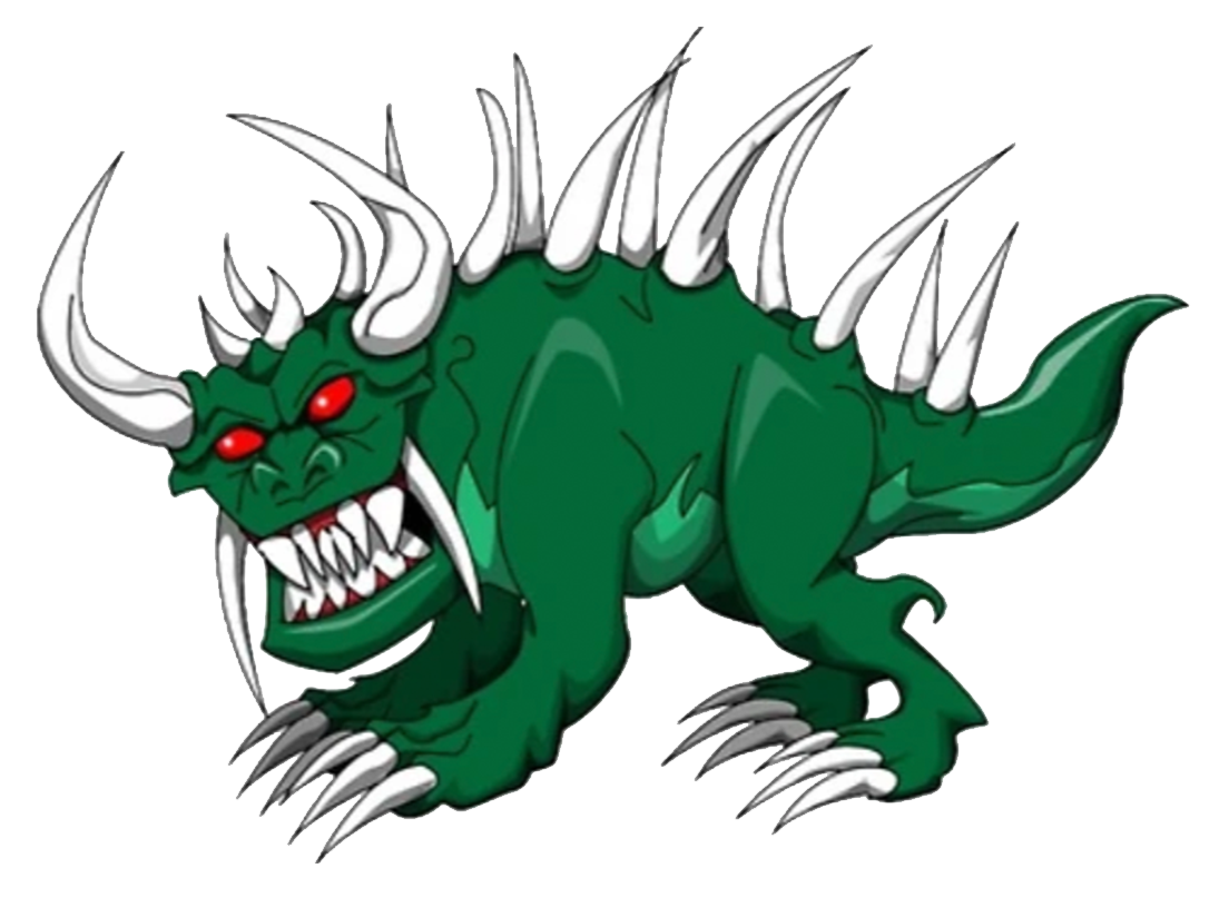 Hodag Monster cartoon